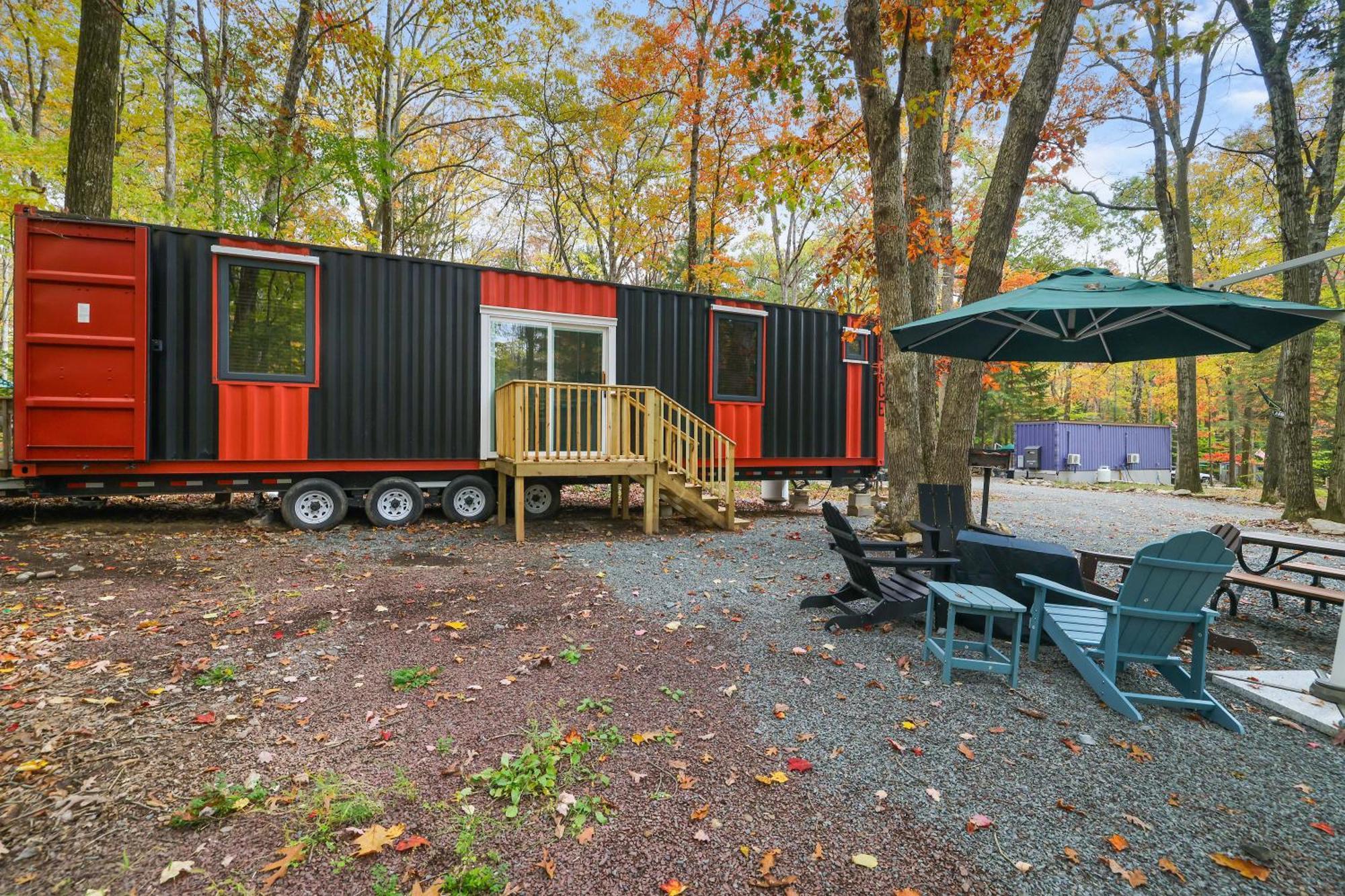 Camptel Poconos Lodging Albrightsville 外观 照片