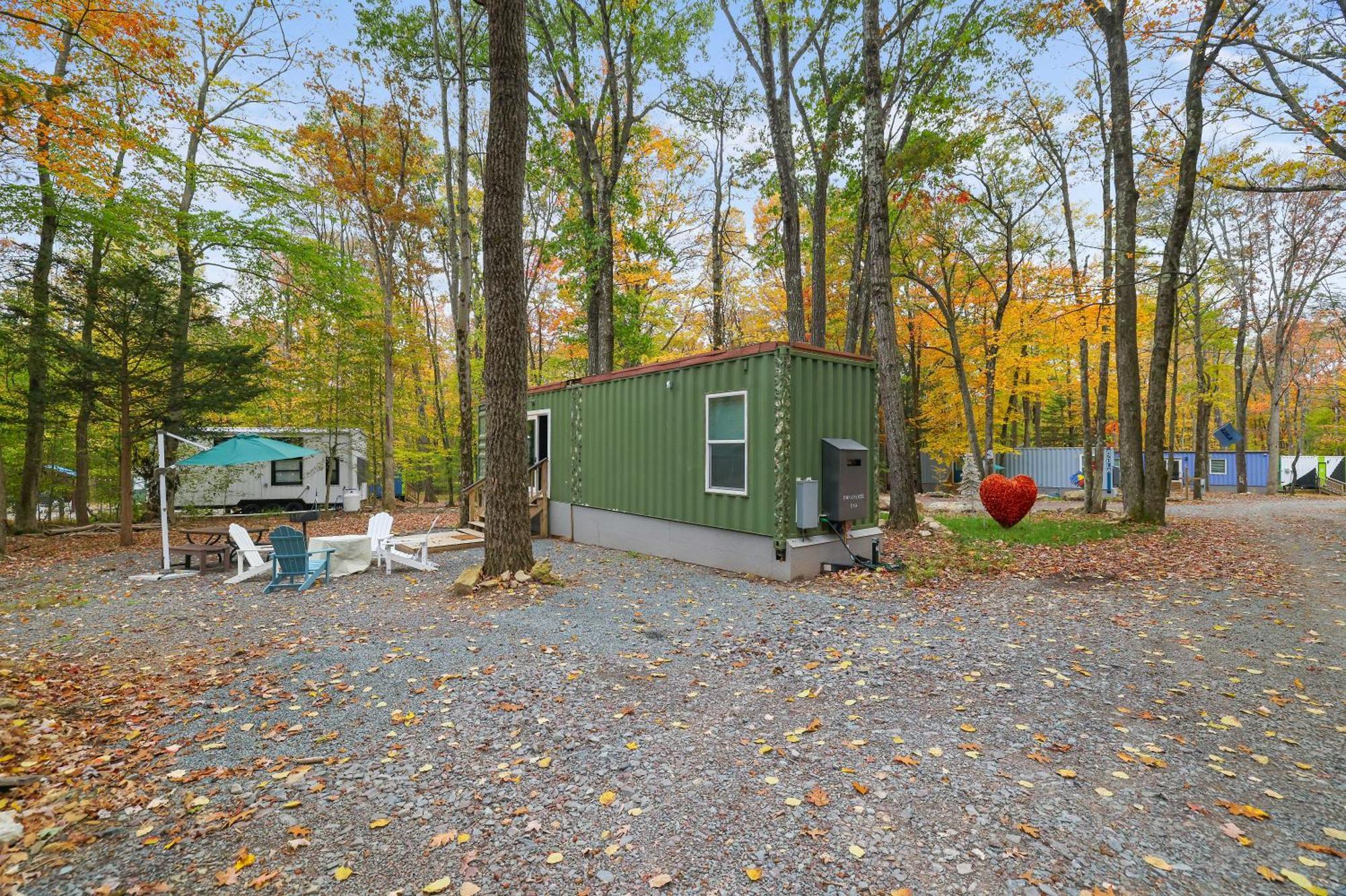 Camptel Poconos Lodging Albrightsville 外观 照片