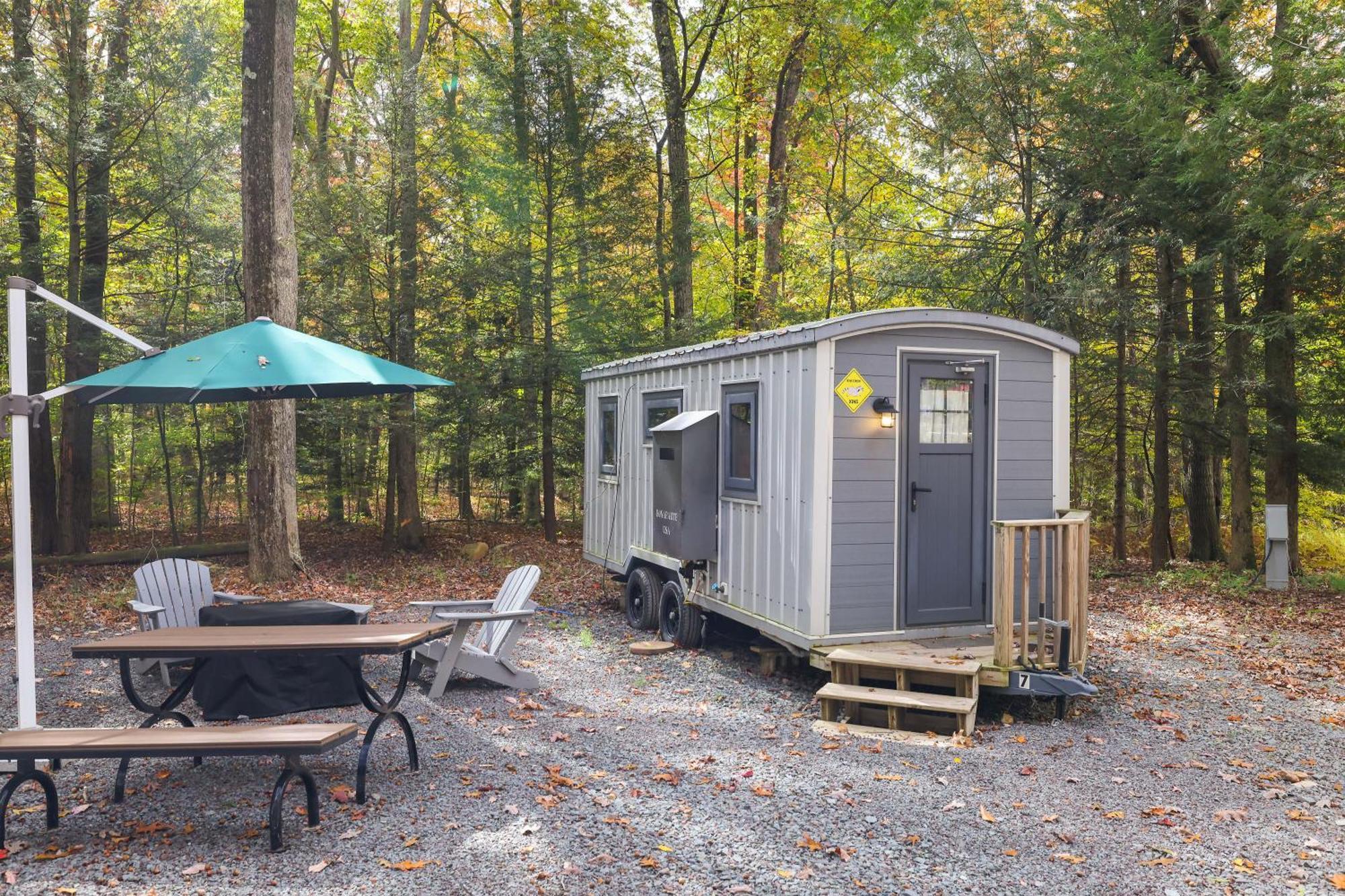 Camptel Poconos Lodging Albrightsville 外观 照片